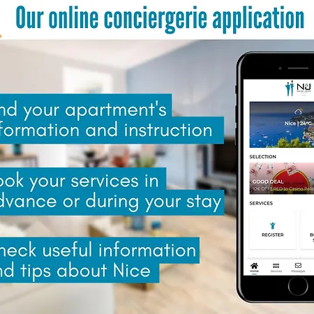 Daire Nestor&jeeves - Pop Art - - Balcony Nice